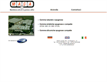 Tablet Screenshot of magasrl.com